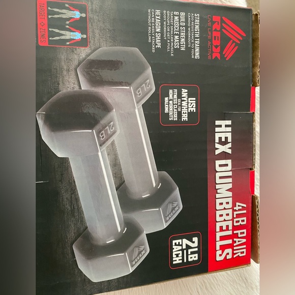 Hex Dumbells - Picture 2 of 2